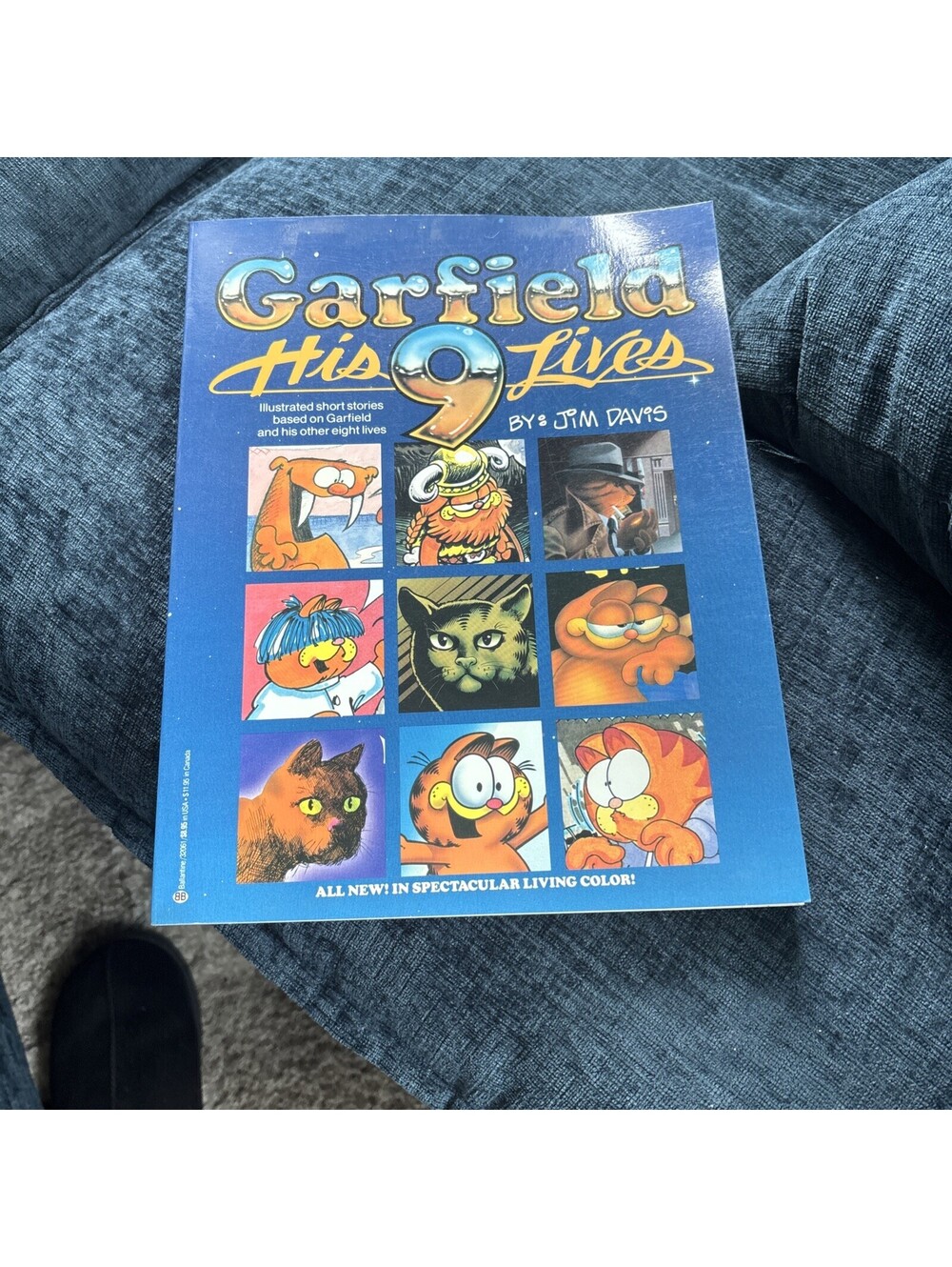 Garfield Original Edition 1984 "His 9 Lives" Softback Illustrated Stories